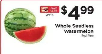 Whole Seedless Watermelon