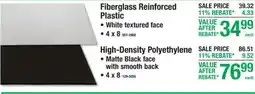 Menards Fiberglass Reinforced Plastic offer