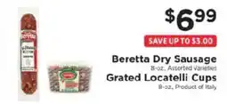 ShopRite Beretta Dry Sausage offer