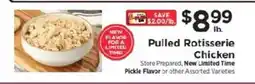 ShopRite Pulled Rotisserie Chicken offer