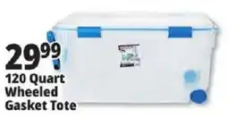 Ocean State Job Lot 120 Quart Wheeled Gasket Tote offer