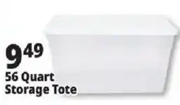 Ocean State Job Lot 56 Quart Storage Tote offer