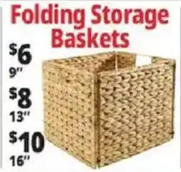 Ocean State Job Lot Folding Storage Baskets offer