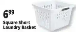 Ocean State Job Lot Square Short Laundry Basket offer