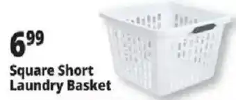 Ocean State Job Lot Square Short Laundry Basket offer