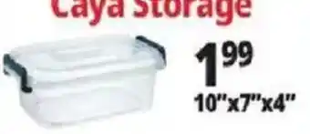 Ocean State Job Lot Caya Storage offer