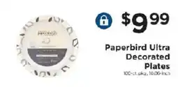 ShopRite Paperbird Ultra Decorated Plates offer