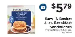 ShopRite Bowl & Basket Breakfast Sandwiches offer
