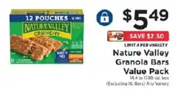 ShopRite Nature Valley Granola Bars offer