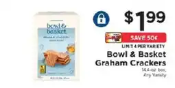 ShopRite Bowl & Basket Graham Crackers offer