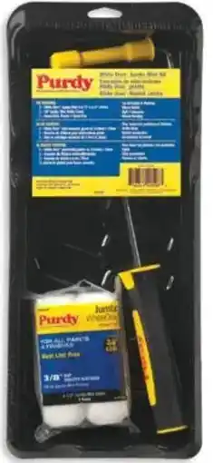 Menards Purdy white door jumbo mini kit offer
