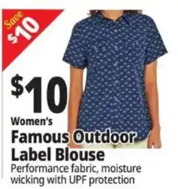 Ocean State Job Lot Famous Outdoor Label Blouse offer