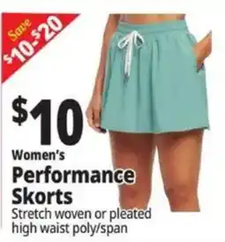 Ocean State Job Lot Women's Performance Skorts offer