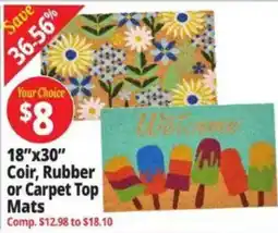 Ocean State Job Lot Your Choice Mats offer