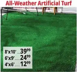 Ocean State Job Lot All-Weather Artificial Turf offer