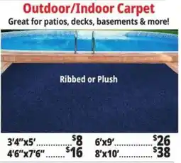 Ocean State Job Lot Outdoor/Indoor Carpet offer