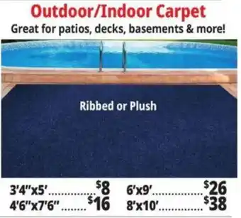 Ocean State Job Lot Outdoor/Indoor Carpet offer