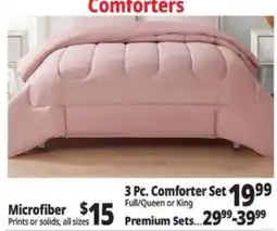 Ocean State Job Lot Microfiber Comforters offer