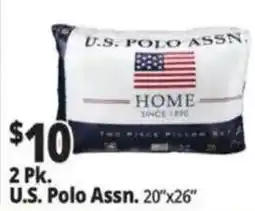 Ocean State Job Lot U.s. Polo Assn. pillow offer