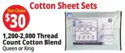 Ocean State Job Lot Cotton Sheet Sets offer