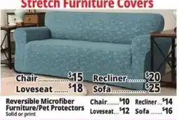 Ocean State Job Lot Stretch Furniture Covers offer
