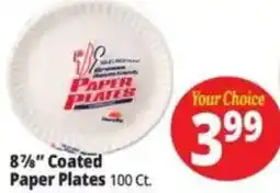 Ocean State Job Lot Paper Plates offer