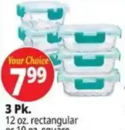 Ocean State Job Lot Your Choice rectangular or square offer