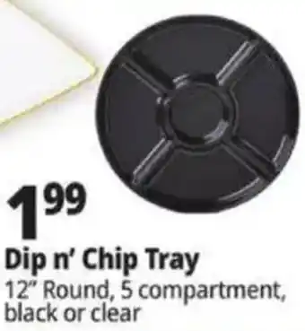 Ocean State Job Lot Dip n' Chip Tray offer