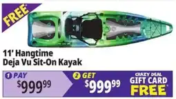 Ocean State Job Lot Deja Vu Sit-On Kayak offer