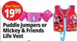 Ocean State Job Lot Puddle Jumpers or Mickey & Friends Life Vest offer