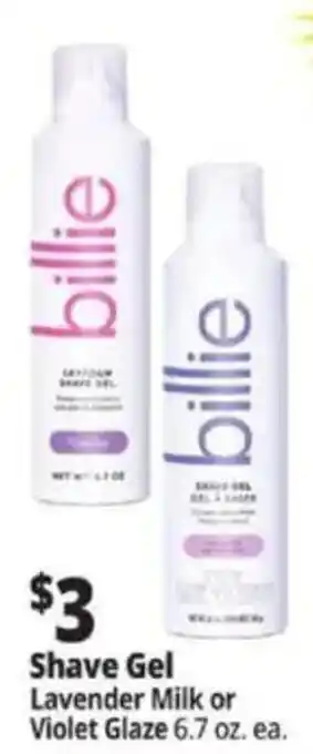 Ocean State Job Lot Billie Shave Gel offer