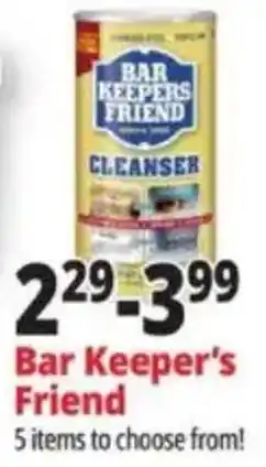 Ocean State Job Lot Bar Keeper's Friend Cleanser offer