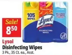 Ocean State Job Lot Lysol Disinfecting Wipes offer