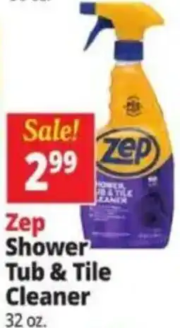 Ocean State Job Lot Zep Shower Tub & Tile Cleaner offer