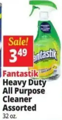 Ocean State Job Lot Fantastik heavy duty all purpose cleaner assorted offer