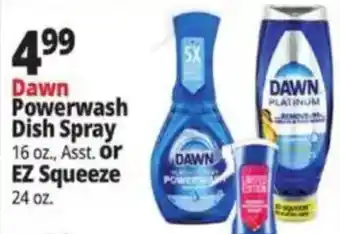 Ocean State Job Lot Dawn Powerwash Dish Spray offer