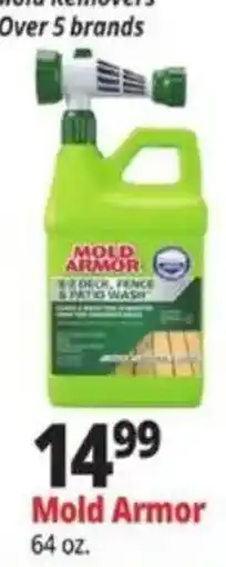 Ocean State Job Lot Mold Armor 8-2 Deck, Fence & Patio Wash offer