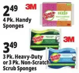 Ocean State Job Lot 3M scotch brite handy sponges offer