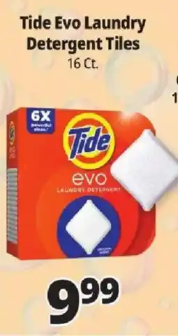Ocean State Job Lot Tide Evo Laundry Detergent Tiles offer