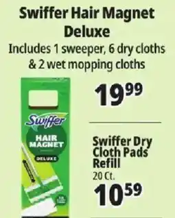 Ocean State Job Lot Swiffer hair magnet deluxe offer