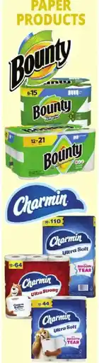 Ocean State Job Lot Bounty paper products offer