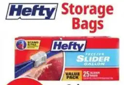 Ocean State Job Lot Hefty freezer slider gallon bags offer