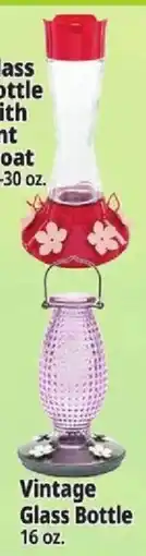Ocean State Job Lot Vintage Glass Bottle offer