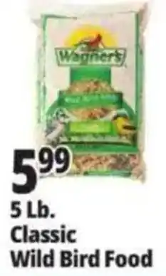 Ocean State Job Lot Wagners classic wild bird food offer