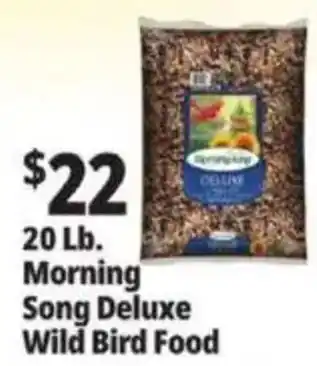 Ocean State Job Lot Morning Song Deluxe Wild Bird Food offer