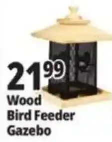 Ocean State Job Lot Wood Bird Feeder Gazebo offer
