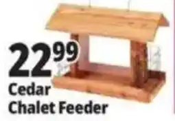Ocean State Job Lot Cedar Chalet Feeder offer