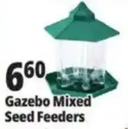 Ocean State Job Lot Gazebo Mixed Seed Feeders offer