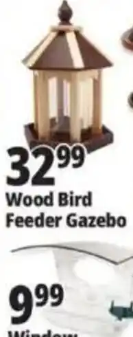 Ocean State Job Lot Wood Bird Feeder Gazebo offer
