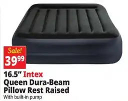 Ocean State Job Lot Intex Queen Dura-Beam Pillow Rest Raised offer